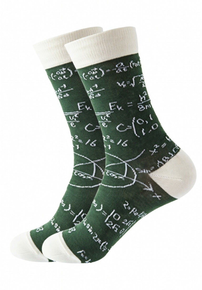 Men's Stylish Textbook Socks Series