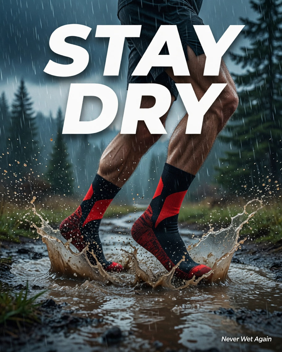 Waterproof Outdoor Socks – Stay Dry Hiking Socks for Men & Women