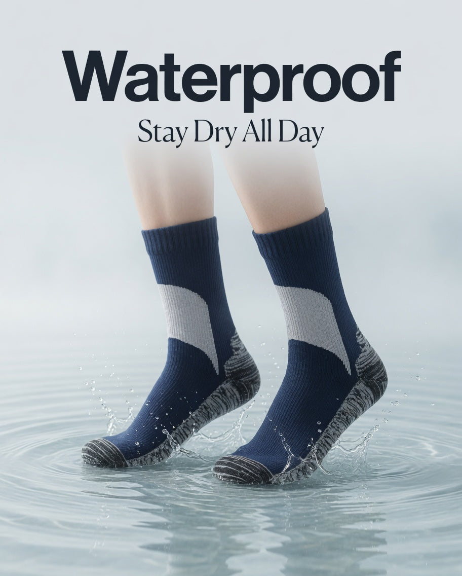 Waterproof Outdoor Socks – Stay Dry Hiking Socks for Men & Women
