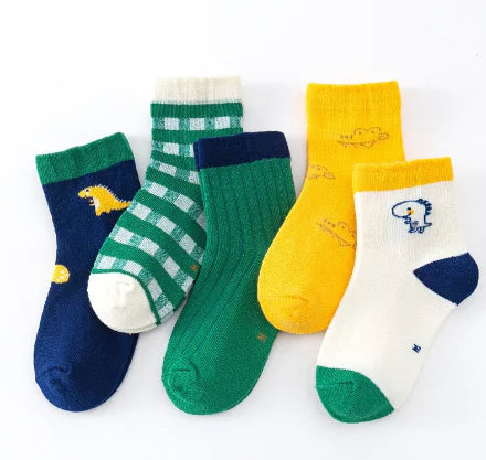 Kids' Comfy Cotton Socks
