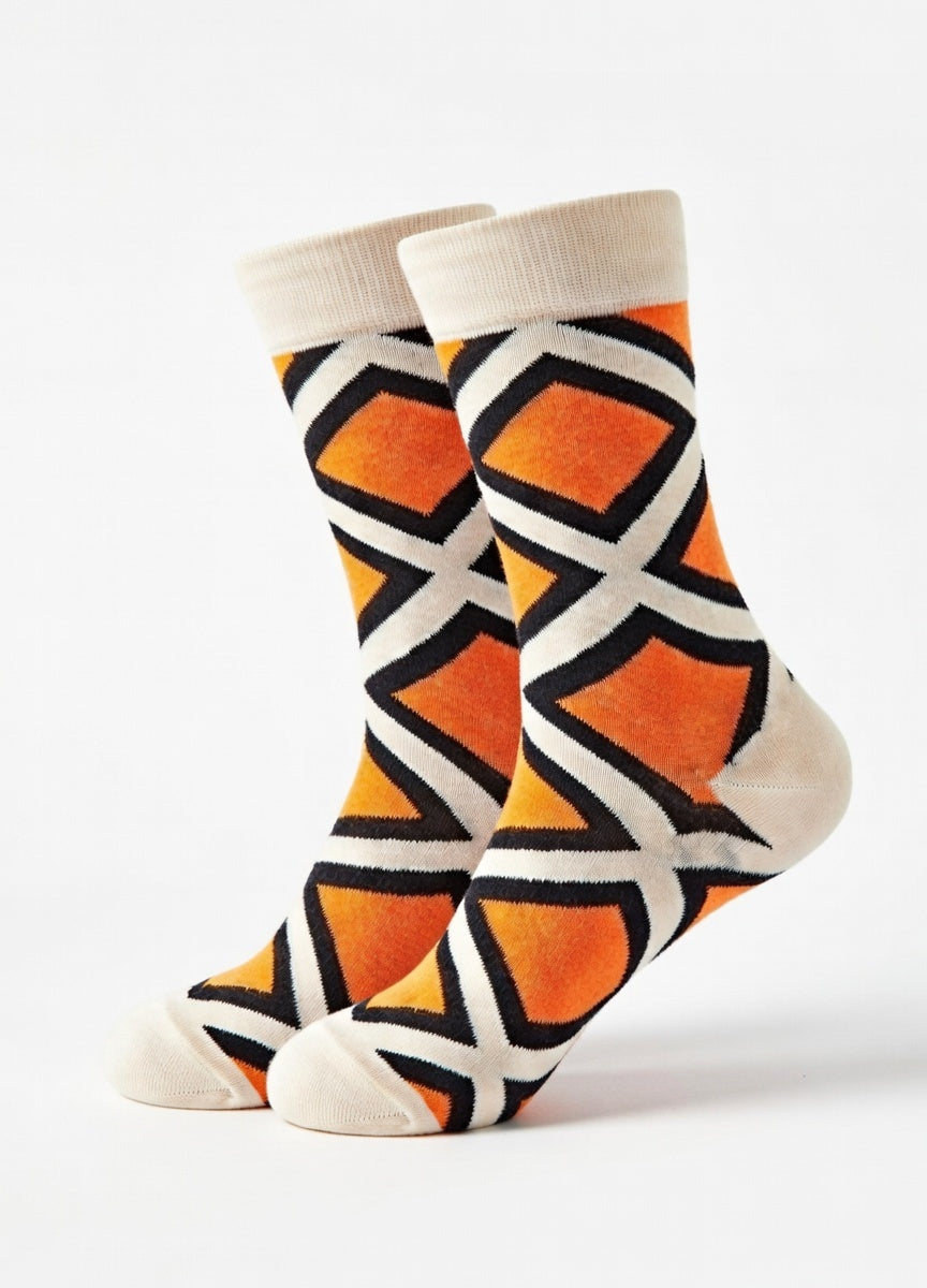 Men's Stylish Textbook Socks Series