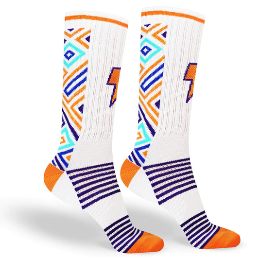 Epic Ray Sport Socks for Men and Women - Crew socks for Running and Cycling