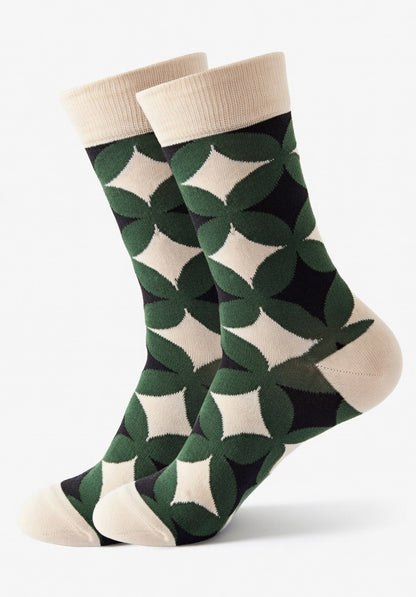 Men's Stylish Textbook Socks Series
