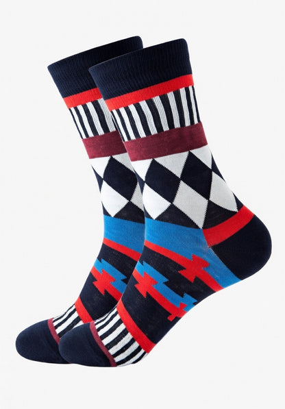 Men's Stylish Textbook Socks Series