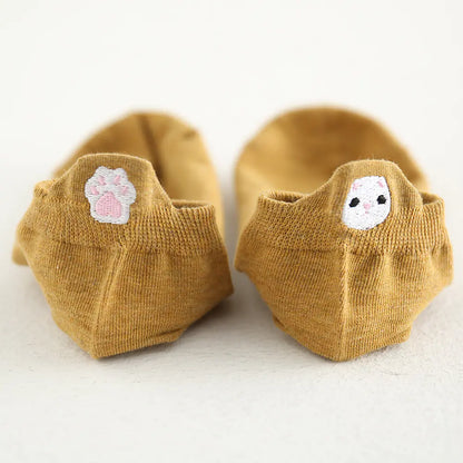 Embroidered Cotton Socks – Cozy Women’s Style