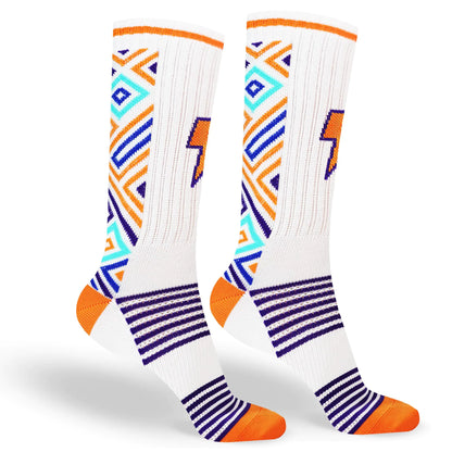 Epic Ray Sport Socks for Men and Women - Crew socks for Running and Cycling