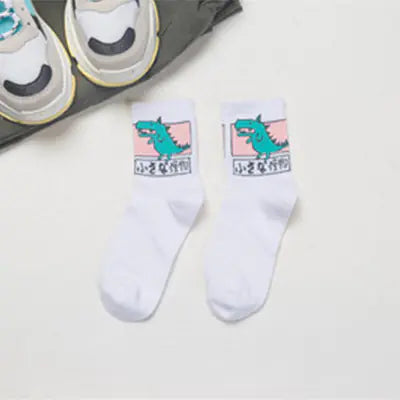 Dino-Monster Skate Socks