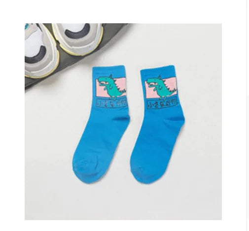 Dino-Monster Skate Socks