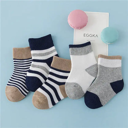 Children's Striped Comfy Socks