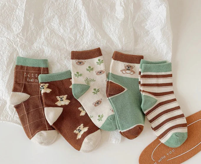 Kids' Comfy Cotton Socks