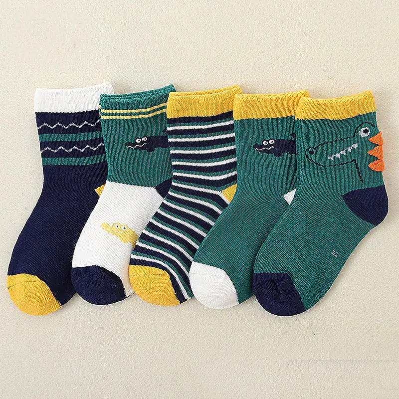Kids' Comfy Cotton Socks
