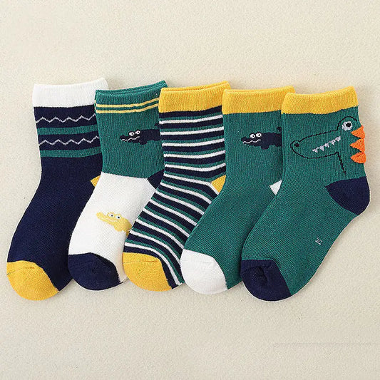 Kids' Comfy Cotton Socks