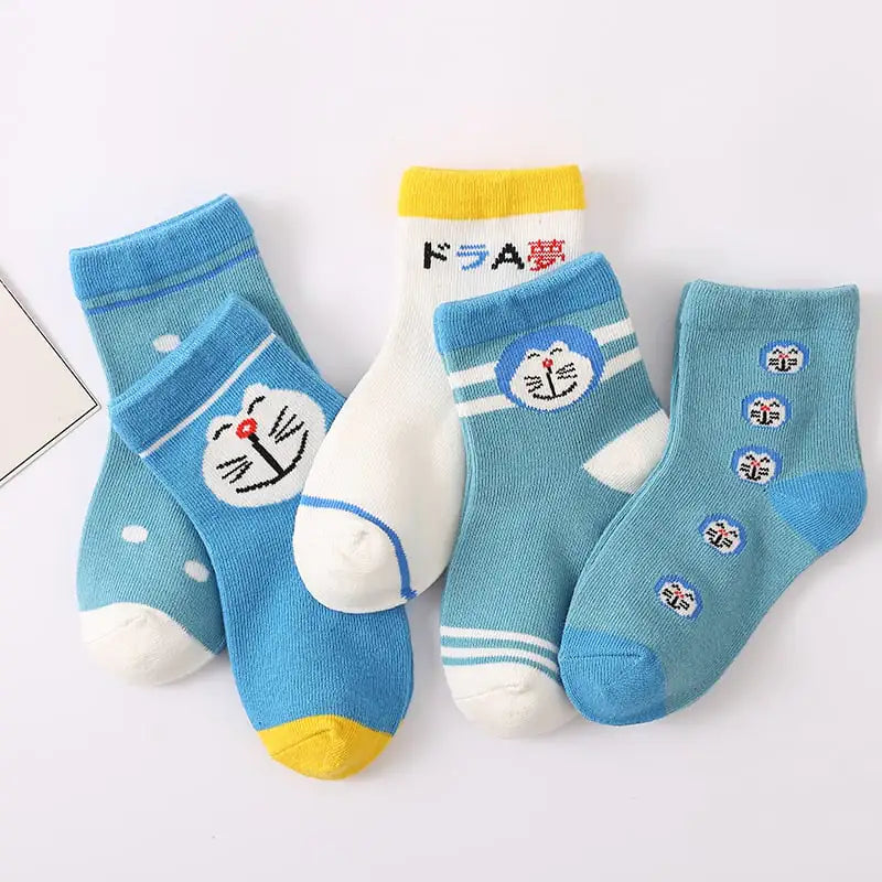 Kids' Comfy Cotton Socks