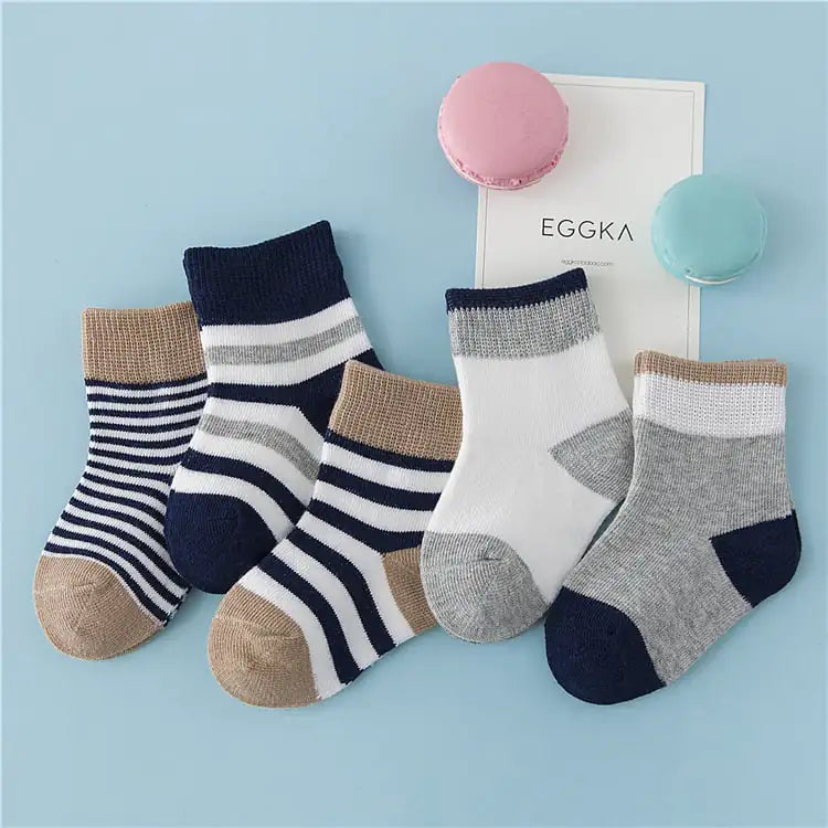 Children's Striped Comfy Socks