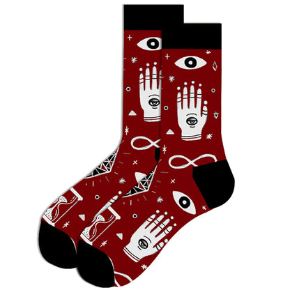 Fun Men's Socks: Hot Dog, Beer & More