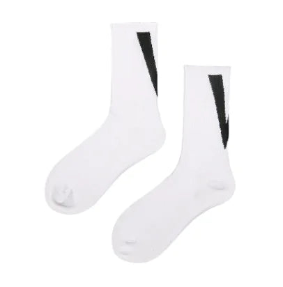 Unisex Cotton Skateboard Crew Socks for Sports