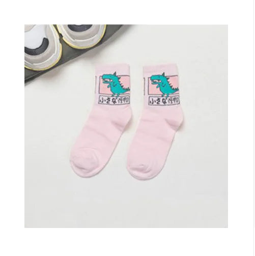 Dino-Monster Skate Socks