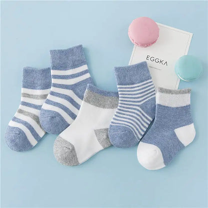 Children's Striped Comfy Socks