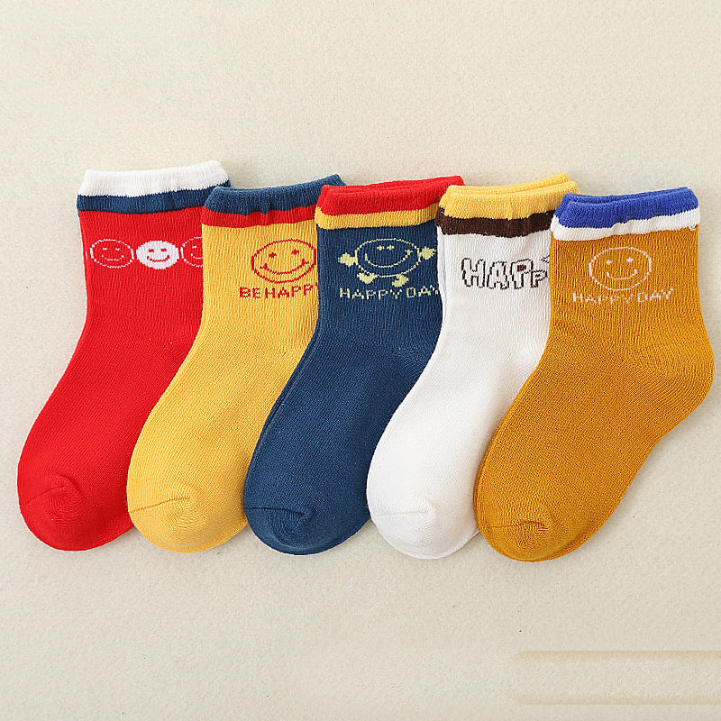 Kids' Comfy Cotton Socks