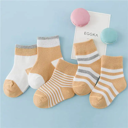 Children's Striped Comfy Socks