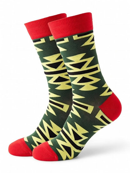 Men's Stylish Textbook Socks Series