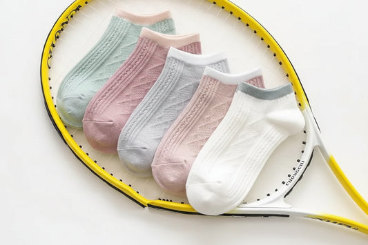 Ladies' Summer Ankle Socks - Cool & Comfy