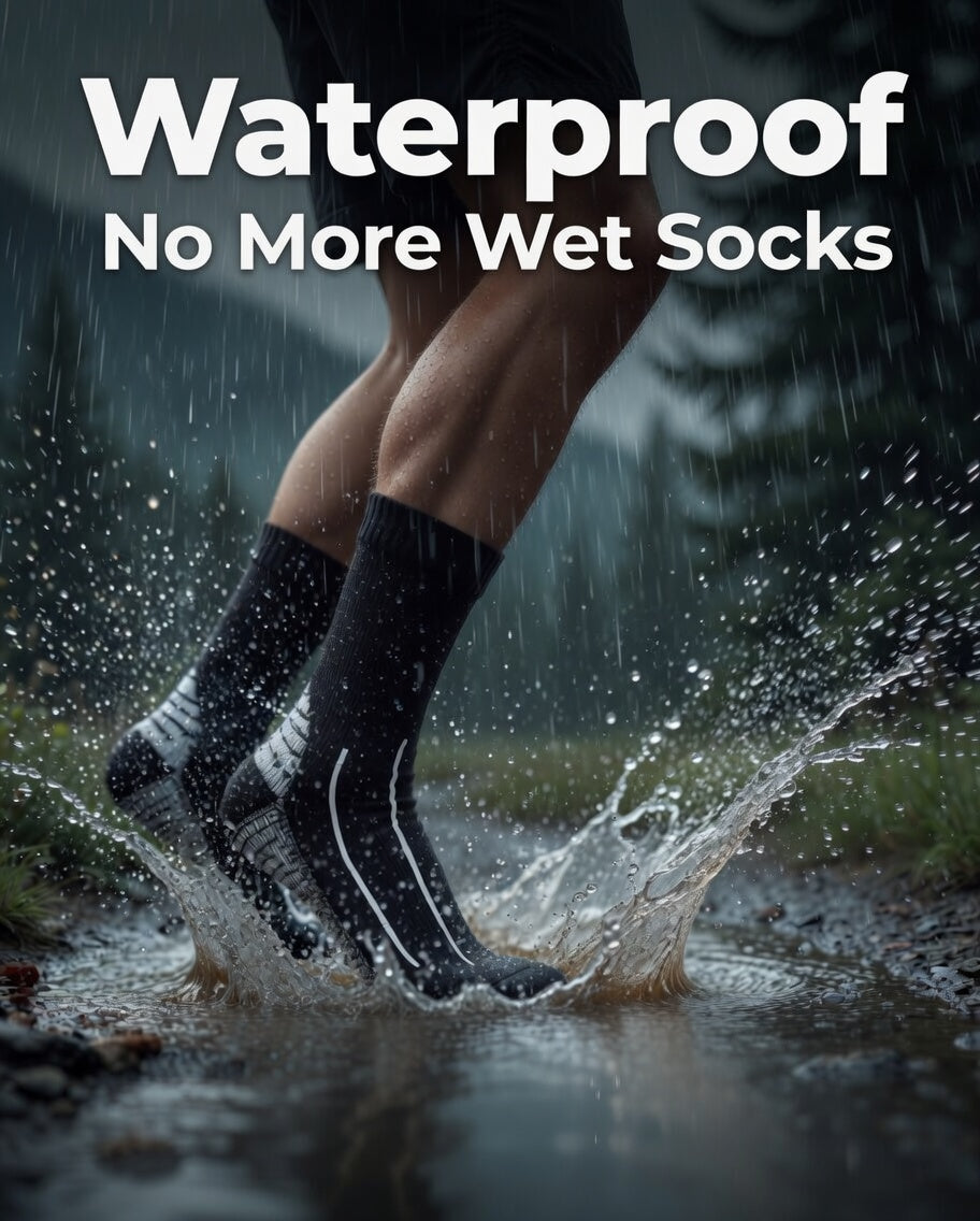 Waterproof Outdoor Socks – Stay Dry Hiking Socks for Men & Women