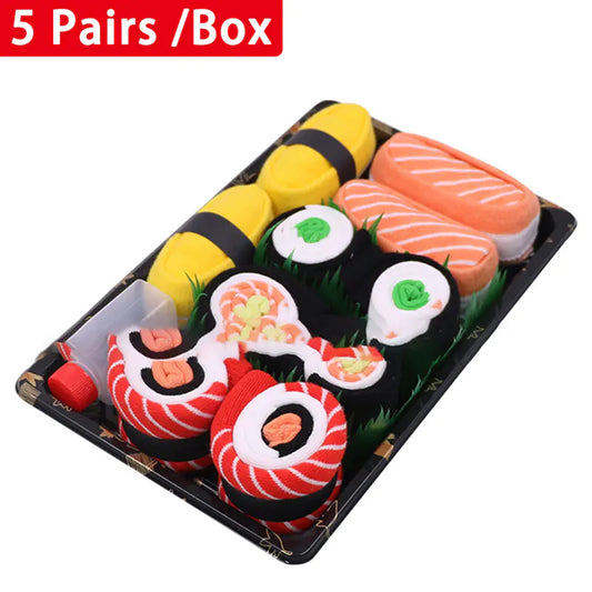 Comfy Cotton Sushi Sock Variety Box