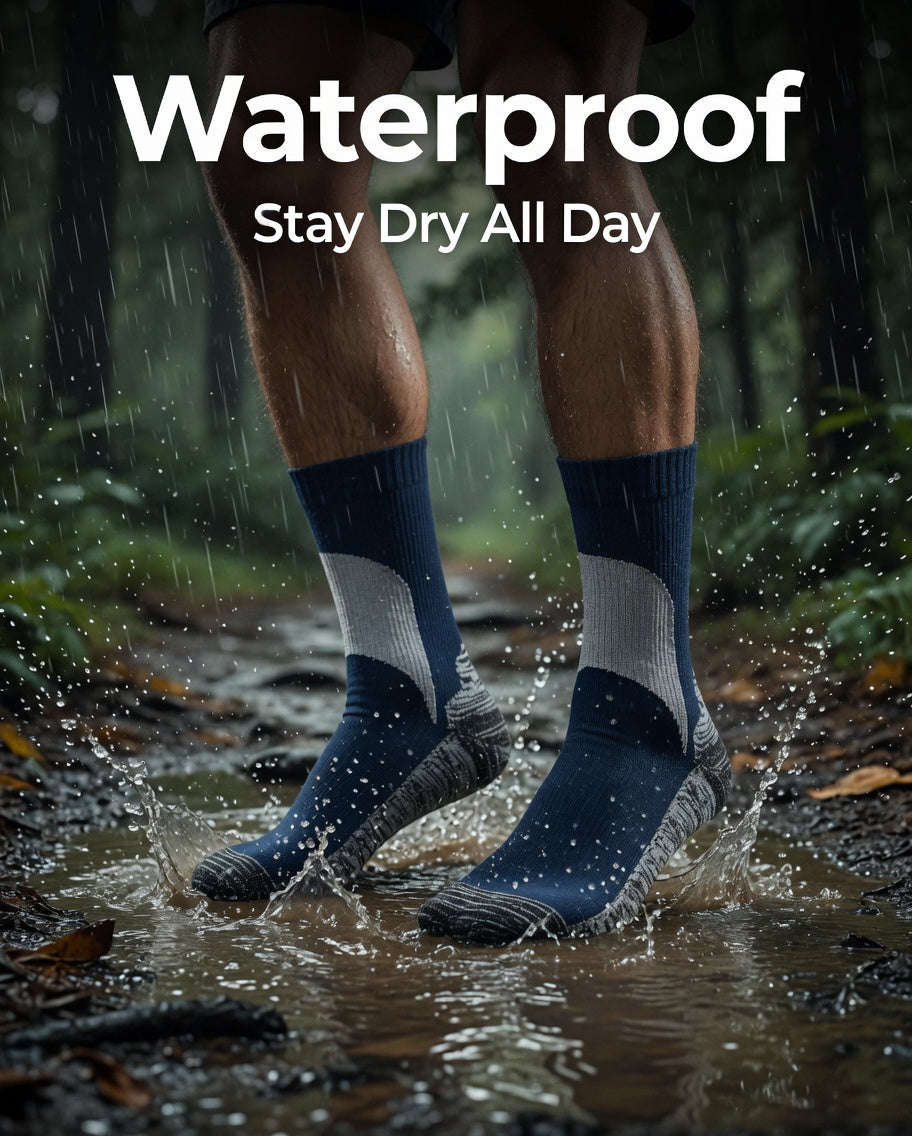 Waterproof Outdoor Socks – Stay Dry Hiking Socks for Men & Women