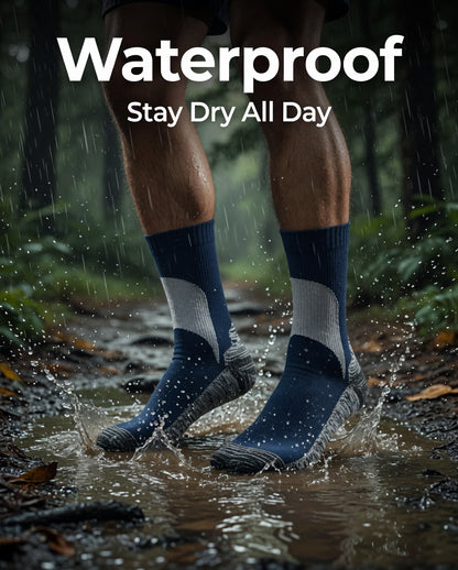 Waterproof Outdoor Socks – Stay Dry Hiking Socks for Men & Women
