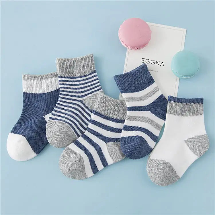 Children's Striped Comfy Socks