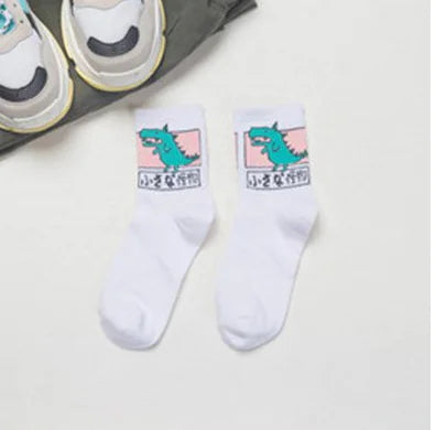 Dino-Monster Skate Socks