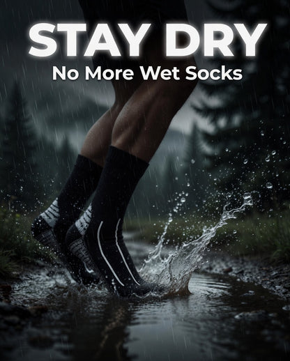 Waterproof Outdoor Socks – Stay Dry Hiking Socks for Men & Women