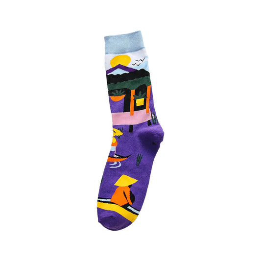Urban Artistic Ladies’ Skate Socks