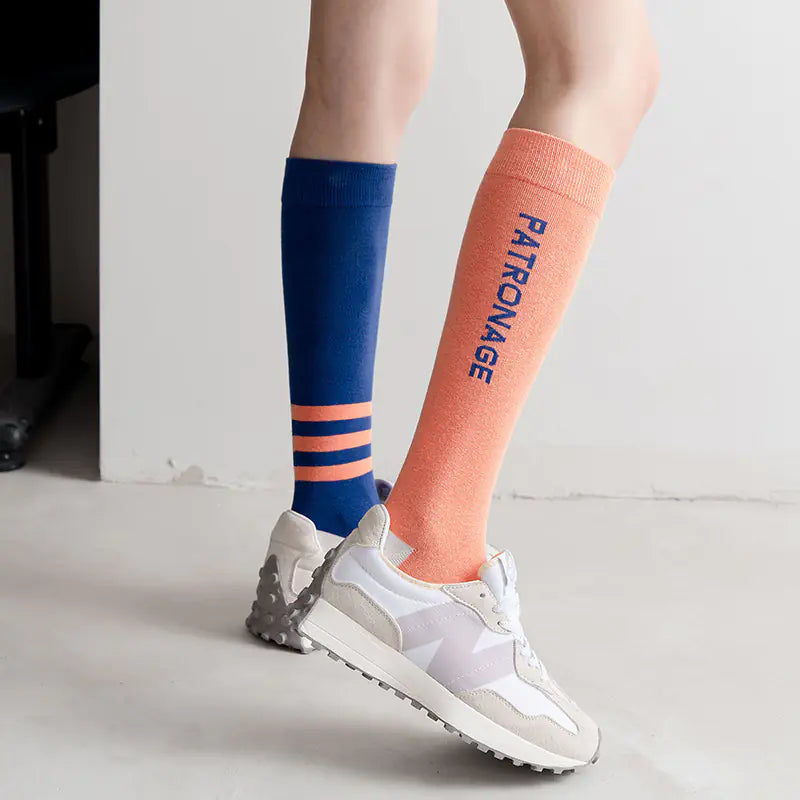 Women's Stylish Athletic Calf Socks