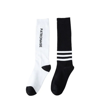 Women's Stylish Athletic Calf Socks