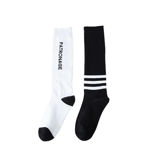 Women's Stylish Athletic Calf Socks