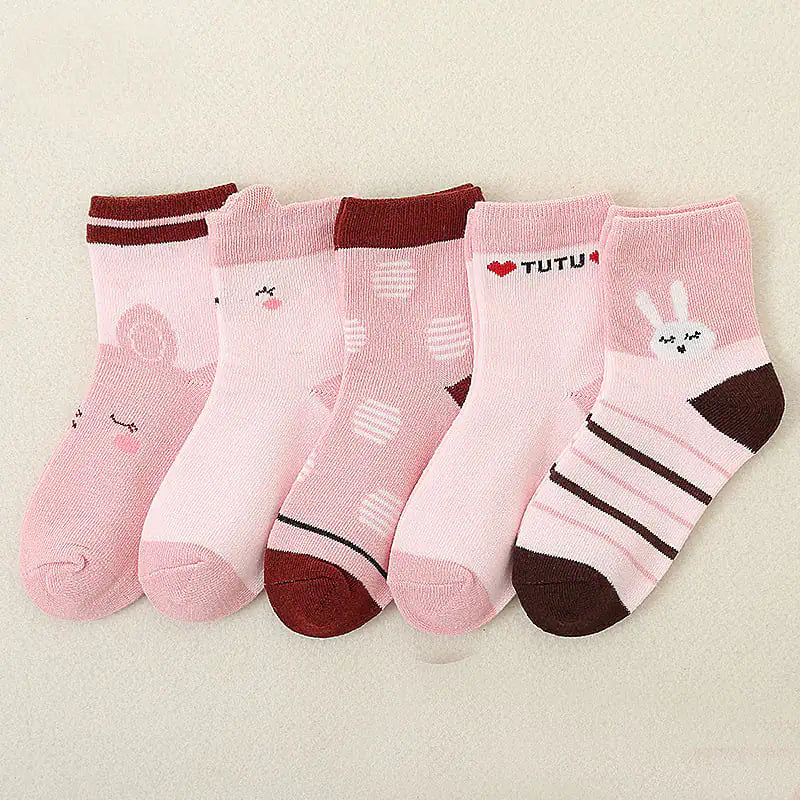 Kids' Comfy Cotton Socks
