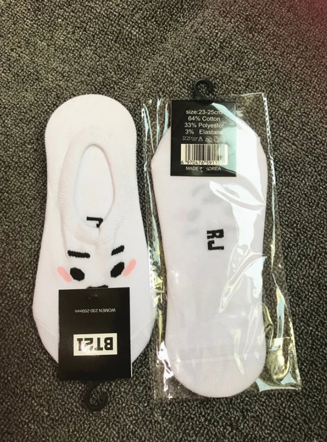 BTS Pop Art Low Cut Socks