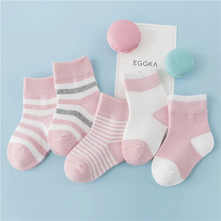 Children's Striped Comfy Socks