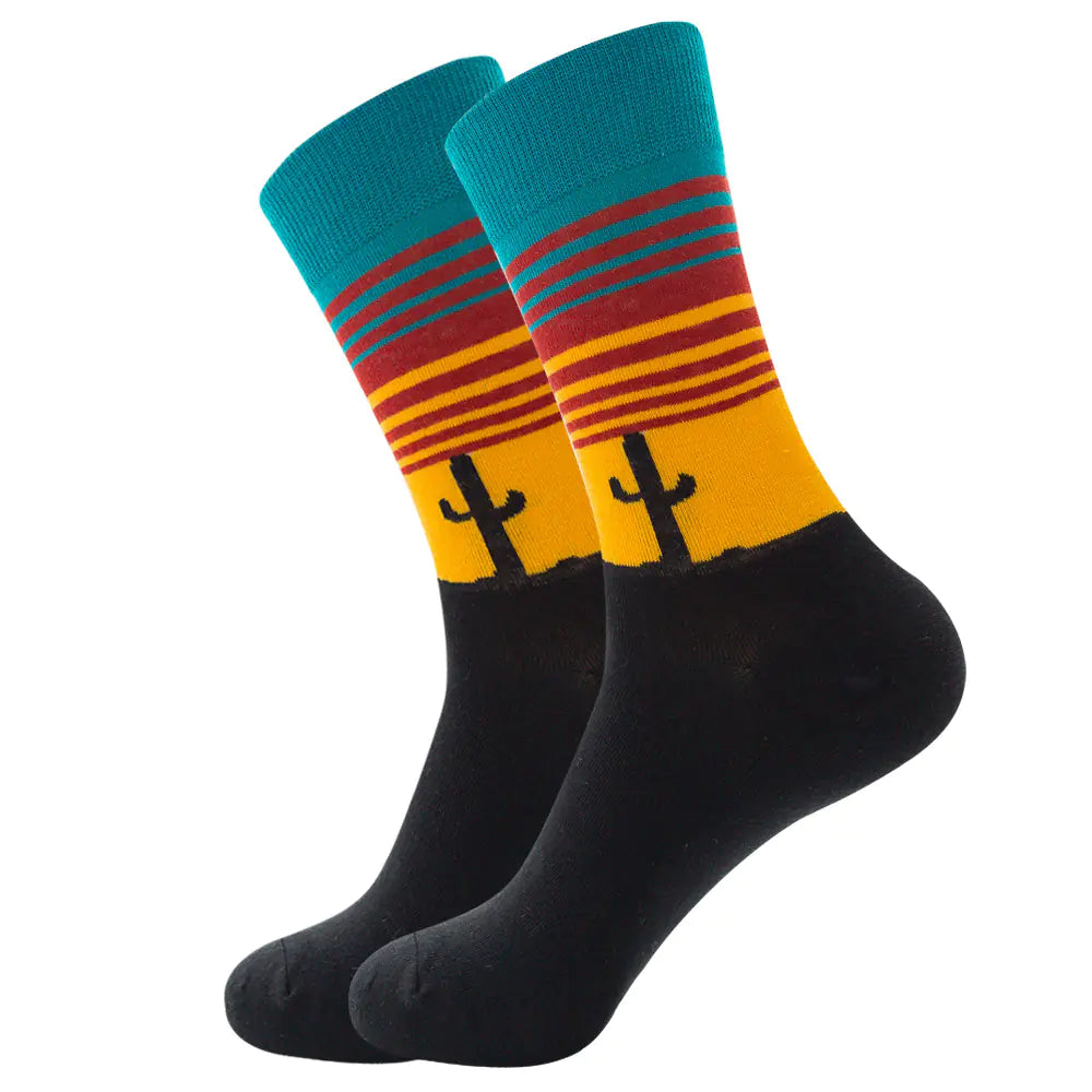 Fun Men's Socks: Hot Dog, Beer & More