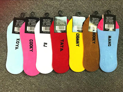 BTS Pop Art Low Cut Socks